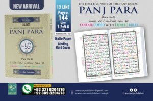 PANJ PARA 13 LINES (COLOUR CODED )